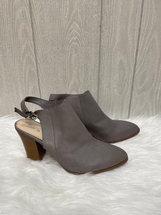 FRENCH CONNECTION MADELEINE LEATHER SLINGBACK HEEL SZ 8.5, RETAIL
