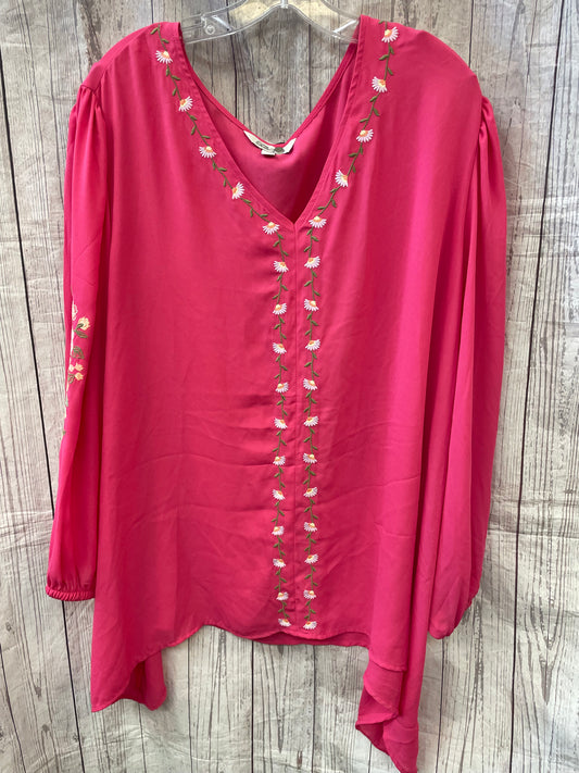 Blouse Long Sleeve By Pioneer Woman  Size: 3x